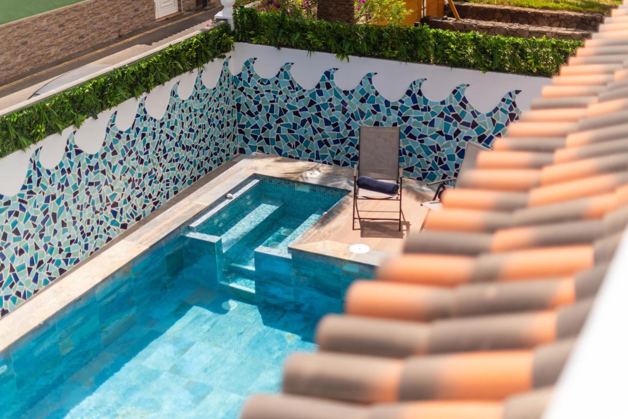 Villa De Marcos Alojamiento De Lujo Con Piscina Privada Арона Экстерьер фото